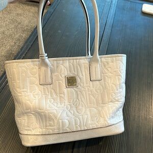 Dooney & Bourke white purse